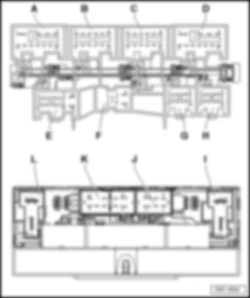 SEAT ALTEA 2004 Control units overview