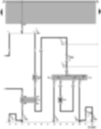 Wiring Diagram  SEAT AROSA 1997 - Window lifter switches in driver