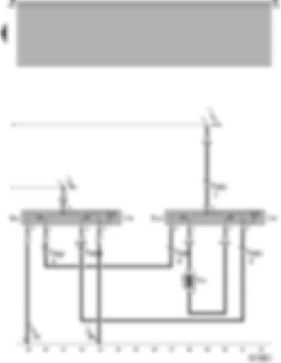 Wiring Diagram  SEAT AROSA 1997 - Window lifter switches and driver