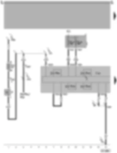 Wiring Diagram  SEAT AROSA 1998 - ABS control unit - brake light switch
