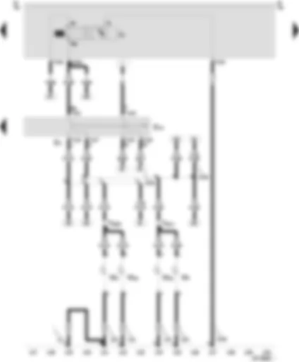 Wiring Diagram  SEAT AROSA 2000 - Lighting switch - switches and instruments - lighting control - front and rear fog light switch - lighting switch light bulb