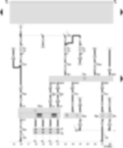Wiring Diagram  SEAT AROSA 2000 - Simos control unit - ignition transformer - coolant temperature sender - engine speed sender - spark plug connector