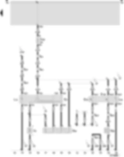 Wiring Diagram  SEAT AROSA 2000 - Fresh air blower switch - switch for air conditioner - fresh air and air recirculation switch - fresh air controls light bulb - fresh air blower