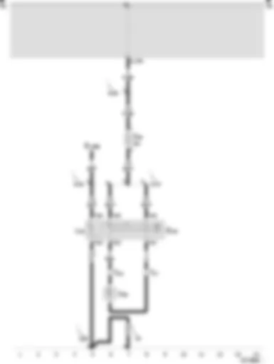 Wiring Diagram  SEAT AROSA 2000 - Switch for fabric sunroof - illumination for folding sliding roof switch - motor for fabric sunroof