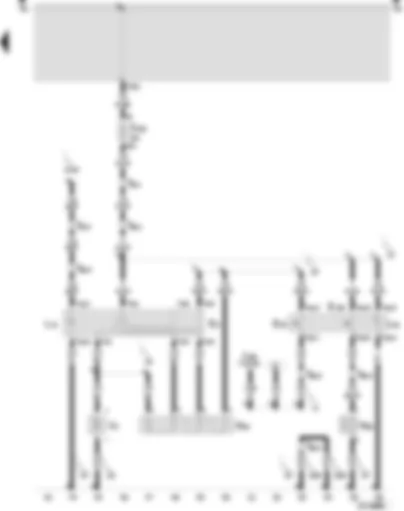 Wiring Diagram  SEAT AROSA 2000 - Fresh air blower switch - switch for air conditioner - fresh air and air recirculation switch - fresh air controls light bulb - fresh air blower