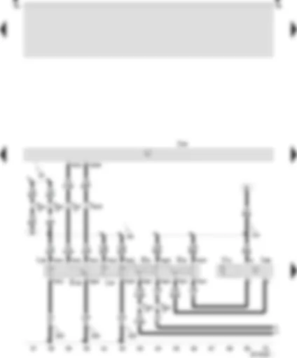 Wiring Diagram  SEAT AROSA 2000 - Central locking and anti-theft warning system control unit - window lifter control unit FL - front left electric window switch - interior locking switch - driver