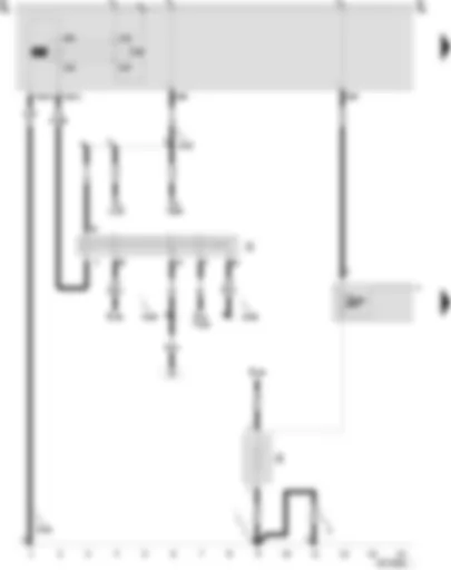 Wiring Diagram  SEAT AROSA 2000 - Battery - ignition/starter switch - relief relay for x contact