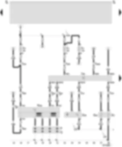 Wiring Diagram  SEAT AROSA 2000 - Simos control unit - ignition transformer - coolant temperature sender - engine speed sender - spark plug connector