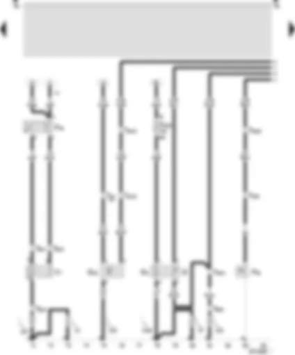 Wiring Diagram  SEAT AROSA 2000 - Radiator fan thermo switch - oil pressure switch (0.3 bar) - fuel gauge sender - fuel pump (lift pump) - speedometer sender