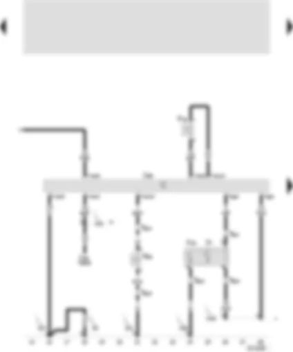 Wiring Diagram  SEAT AROSA 2001 - Radiator fan control unit - ambient temperature switch - air conditioning system magnetic coupling - radiator fan - coolant fan - right