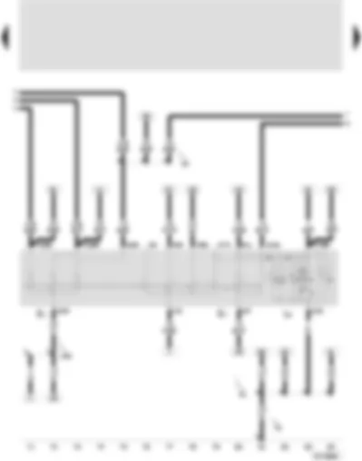 Wiring Diagram  SEAT AROSA 2001 - Light switch - anti-fog light switch - light switch illumination