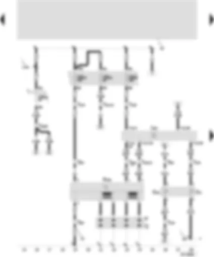 Wiring Diagram  SEAT AROSA 2001 - Control unit for Marelli 4LV (injection system) - coolant temperature sender - ignition transformer - spark plug connector - spark plugs