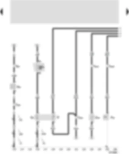 Wiring Diagram  SEAT AROSA 2001 - Fuel gauge sender - fuel pump (pre-supply pump) - coolant shortage sender - oil pressure switch 0.3 bar - intake manifold preheating heater element