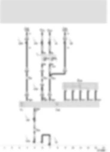 Wiring Diagram  SEAT AROSA 2004 - Sun roof regulating control unit - sun roof regulator - sun roof motor