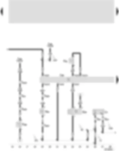 Wiring Diagram  SEAT AROSA 2003 - Radiator fan control unit - ambient temperature switch - air conditioner magnetic coupling - high pressure sender - radiator fan