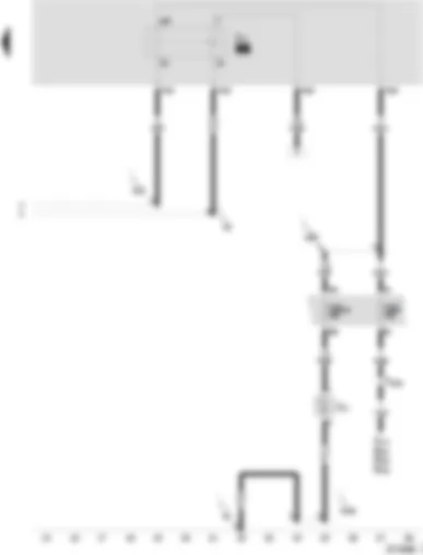 Wiring Diagram  SEAT AROSA 2004 - Fuel pump relay - fuel pump (pre-supply pump)