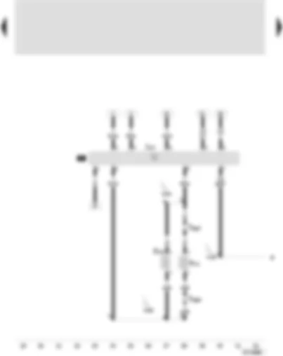 Wiring Diagram  SEAT AROSA 2004 - Radio/telephone loudspeaker switch-over relay - treble loudspeaker front left - bass loudspeaker - front left