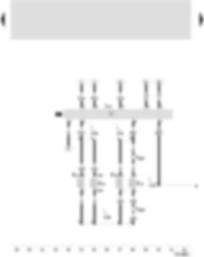 Wiring Diagram  SEAT AROSA 2004 - Radio/telephone loudspeaker switch-over relay - treble loudspeaker rear left - bass loudspeaker rear left - treble loudspeaker front left - bass loudspeaker front left