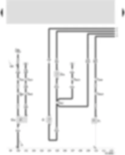 Wiring Diagram  SEAT AROSA 2002 - Fuel level indicator sender - speedometer sender - coolant lack indication sender - oil pressure switch