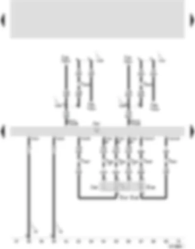 Wiring Diagram  SEAT AROSA 2004 - 4LV control unit Marelli (injection system) - throttle valve control unit - throttle valve drive (electric throttle operation) - throttle valve drive angle sender -1- (electric throttle operation)