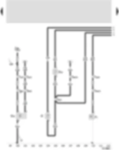 Wiring Diagram  SEAT AROSA 2004 - Fuel gauge sender - speedometer sender - coolant shortage indicator sender - oil pressure switch