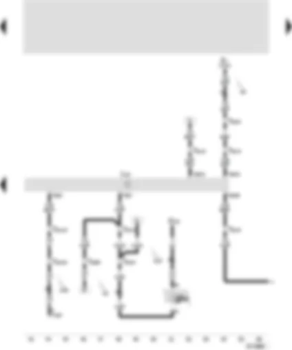 Wiring Diagram  SEAT CORDOBA 2000 - Control and regulating unit for air conditioner - light switch