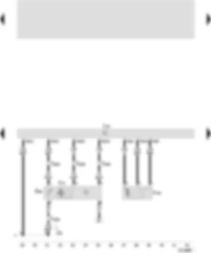 Wiring Diagram  SEAT CORDOBA 2000 - Control and regulating unit for air conditioner - temperature sensor - Dash panel - fresh/recirculating air flap positioning motor