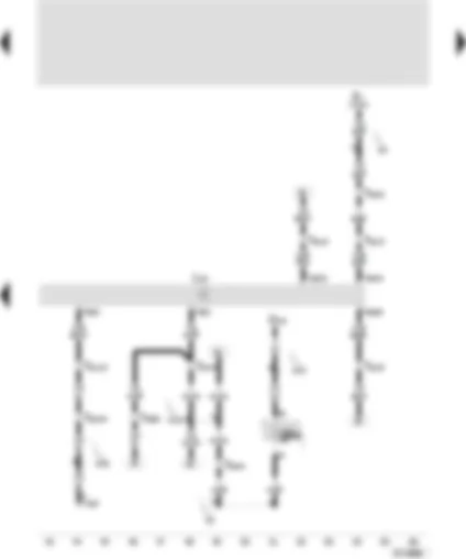 Wiring Diagram  SEAT CORDOBA 2000 - Control and regulating unit for air conditioner - lighting switch