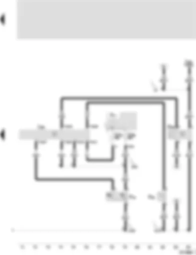 Wiring Diagram  SEAT CORDOBA 2000 - Control unit for radiator fan - radiator fan thermo switch - ambient temperature switch - high pressure sender