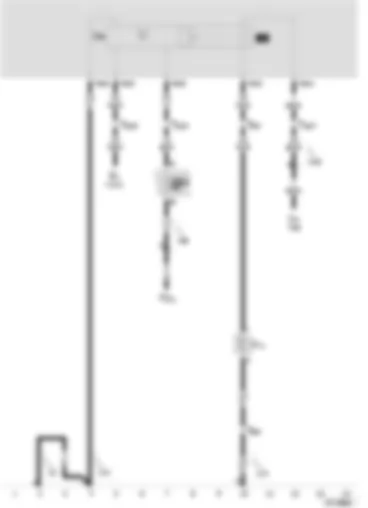 Wiring Diagram  SEAT CORDOBA 2000 - Headlight washer system relay - headlight washer pump
