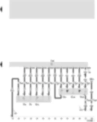 Wiring Diagram  SEAT CORDOBA 2001 - Diesel direct injection control unit - accelerator position sender - modulating piston movement sender