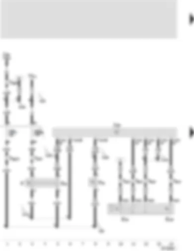 Wiring Diagram  SEAT CORDOBA 2002 - Motronic control unit - brake light switch - brake pedal switch - clutch pedal switch - cruise control system switch