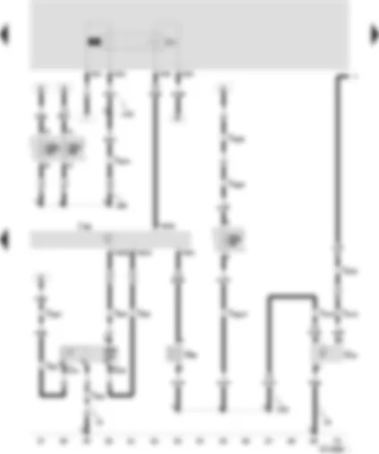 Wiring Diagram  SEAT CORDOBA 2000 - Marelli 1AV control unit (injection system) - speedometer sender - lambda probe - fuel pump relay