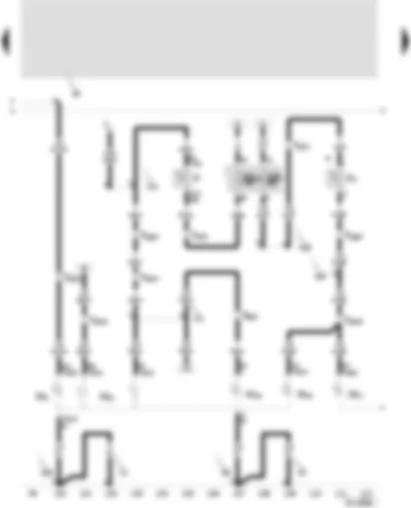 Wiring Diagram  SEAT CORDOBA 2000 - Brake light switch - reversing light switch - left tail and stop bulbs - high brake light bulb - rear left flasher bulb