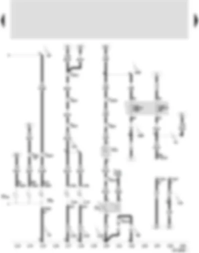 Wiring Diagram  SEAT CORDOBA 2000 - Luggage compartment light switch - fog lamp bulb - rear left - fog lamp bulb - rear right - rear right brake and tail light bulb - rear right turn signal