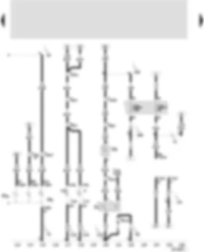 Wiring Diagram  SEAT CORDOBA 2000 - Luggage compartment light switch - fog lamp bulb - rear left - fog lamp bulb - rear right - rear right brake and tail light bulb - rear right turn signal