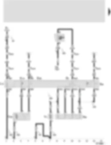 Wiring Diagram  SEAT CORDOBA 2002 - Fresh air switch - air conditioning switch - fresh air blower switch - fresh and recirculating air flap switch - fresh air regulation illumination bulb