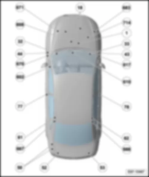 SEAT EXEO SP 2010 Overview of earth points