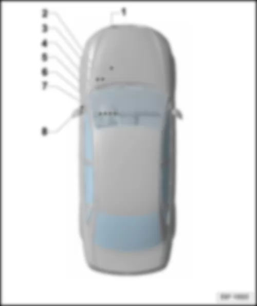 SEAT EXEO SP 2010 Overview of fuses