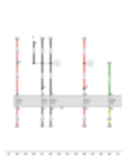 Wiring Diagram  SEAT EXEO 2009 - Fuse holder C