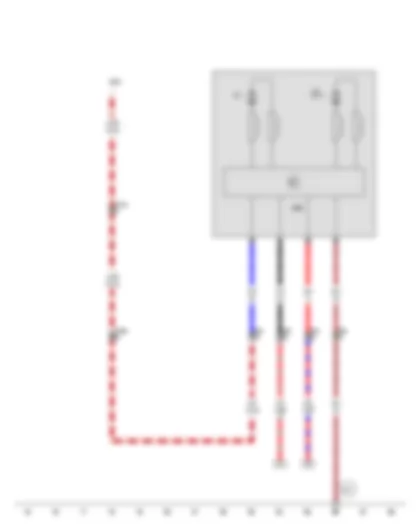 Wiring Diagram  SEAT EXEO 2009 - Radiator fan control unit - Radiator fan - Radiator fan 2