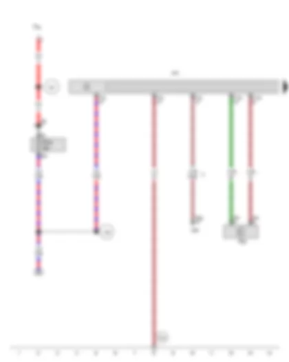 Wiring Diagram  SEAT EXEO 2009 - Navigation system with CD drive control unit - Fuse 39 on fuse holder C