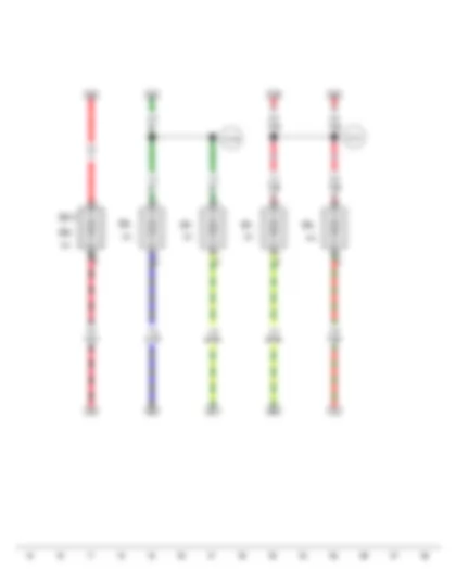 Wiring Diagram  SEAT EXEO 2009 - Fuse 1 on fuse holder B - Fuse 2 on fuse holder B - Fuse 4 on fuse holder B - Fuse 5 on fuse holder B - Fuse 6 on fuse holder B - Fuse 7 on fuse holder B