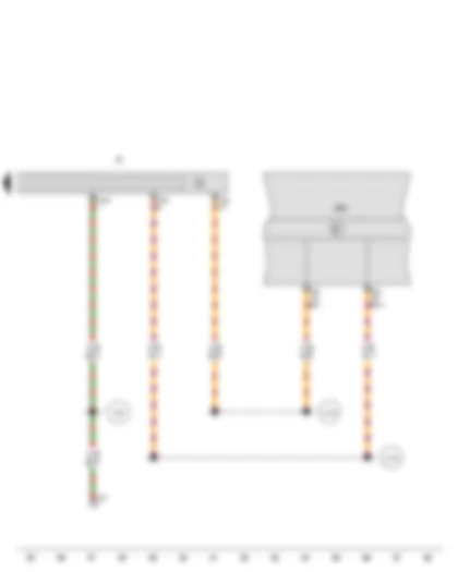 Wiring Diagram  SEAT EXEO 2010 - Control unit in dash panel insert - Radio