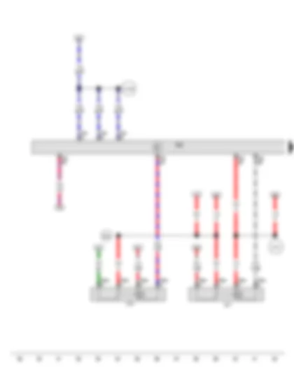 Wiring Diagram  SEAT EXEO 2012 - Main relay - Engine component current supply relay