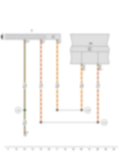 Wiring Diagram  SEAT EXEO 2011 - Control unit in dash panel insert - Radio