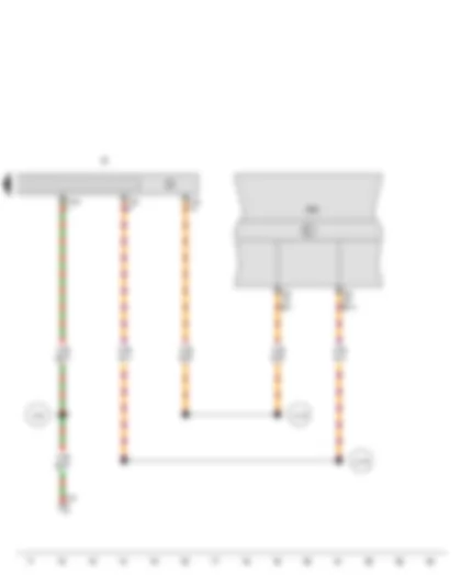 Wiring Diagram  SEAT EXEO 2012 - Control unit in dash panel insert - Radio