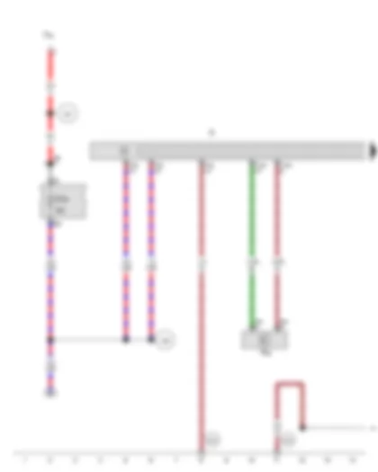 Wiring Diagram  SEAT EXEO 2011 - Radio - Fuse 39 on fuse holder C