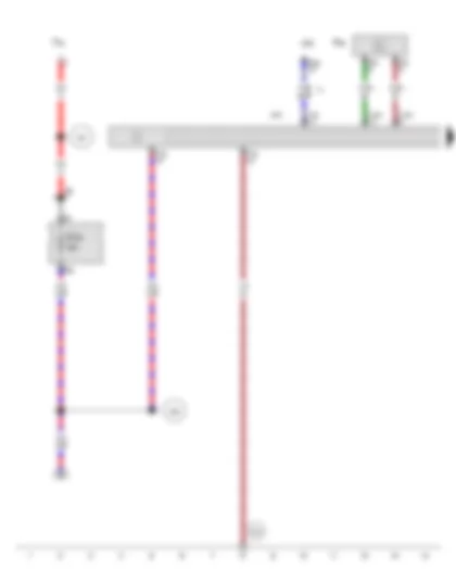 Wiring Diagram  SEAT EXEO 2011 - Navigation system with CD drive control unit - Fuse 39 on fuse holder C