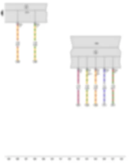 Wiring Diagram  SEAT EXEO 2012 - Control unit in dash panel insert - Onboard supply control unit